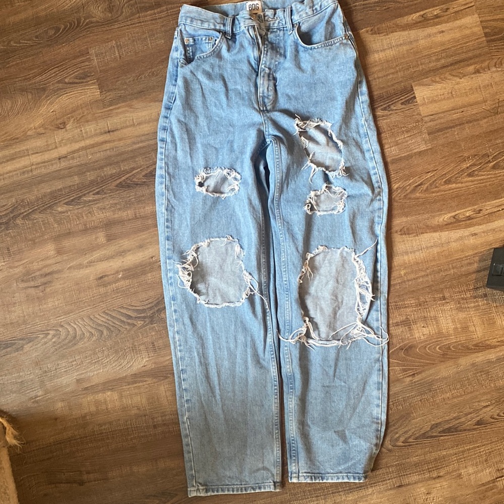 Brand new high rise baggy urban outfitters jeans